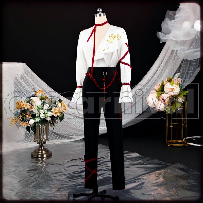 Mayoi Ayase, Shu Itsuki, HiMERU, Keito Hasumi, Arashi Narukami It's (k)not lov? Room Wear Cosplay cosplay costume from Ensemble Stars!!, front view 3