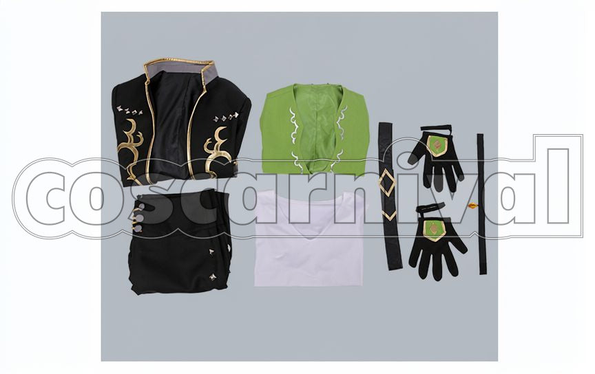 Jun Sazanami Kiseki☆Winter Live Showdown Cosplay cosplay costume from Ensemble Stars!, set view
