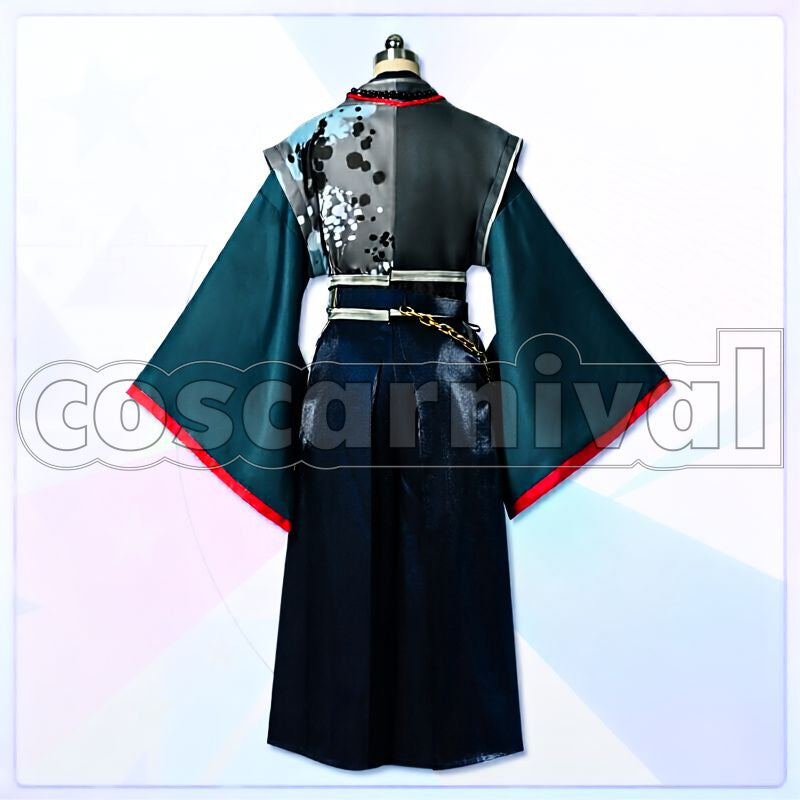 Jun Sazanami Scrappy Graffiti Cosplay cosplay costume from Ensemble Stars!!, back view 2