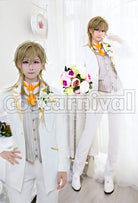 Kaoru Hakaze Bridal Cosplay cosplay costume from Ensemble Stars!, front view 1