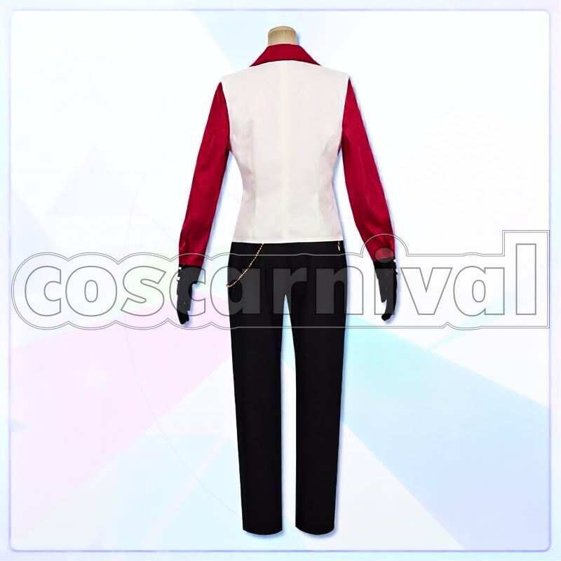 Kaoru Hakaze Phantom Thief: FAKE Corundum.K Cosplay cosplay costume from Ensemble Stars!!, back view 2