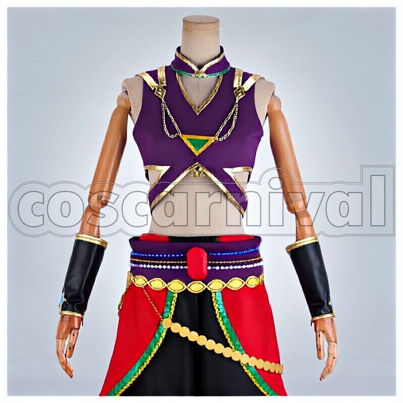 Kaoru Hakaze Scorching Hot! The Scenery of Southern Lands and Summer Vacation Cosplay cosplay costume from Ensemble Stars!, front view 1