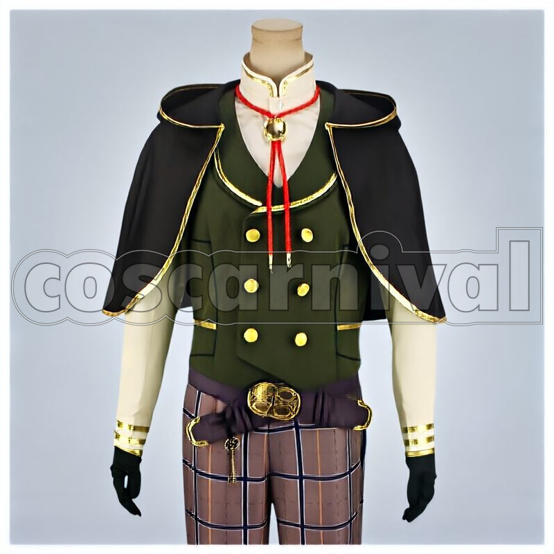 Keito Hasumi Biblio Cosplay cosplay costume from Ensemble Stars!, front view 1