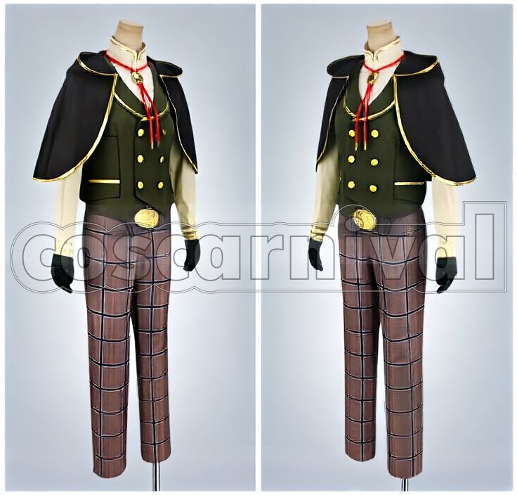 Keito Hasumi Biblio Cosplay cosplay costume from Ensemble Stars!, front view 2