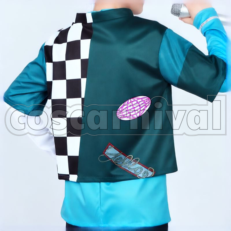 Keito Hasumi Chill Yellow MV Outfit Cosplay cosplay costume from Ensemble Stars!!, back view 2