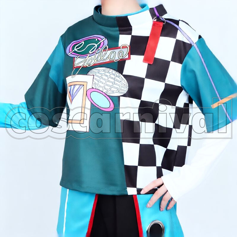 Keito Hasumi Chill Yellow MV Outfit Cosplay cosplay costume from Ensemble Stars!!, front view 4