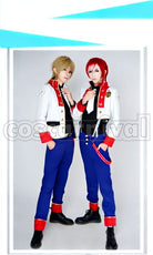 Keito Hasumi, Arashi Narukami, Kaoru Hakaze The Golden Wind＊Wishing Live of Encouragement Cosplay cosplay costume from Ensemble Stars!, front view 2