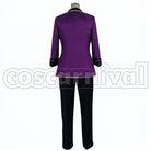Ogami Kaoru Hakaze Brilliant Hot Holiday Party cosplay costume from Ensemble Stars! Koga, back view
