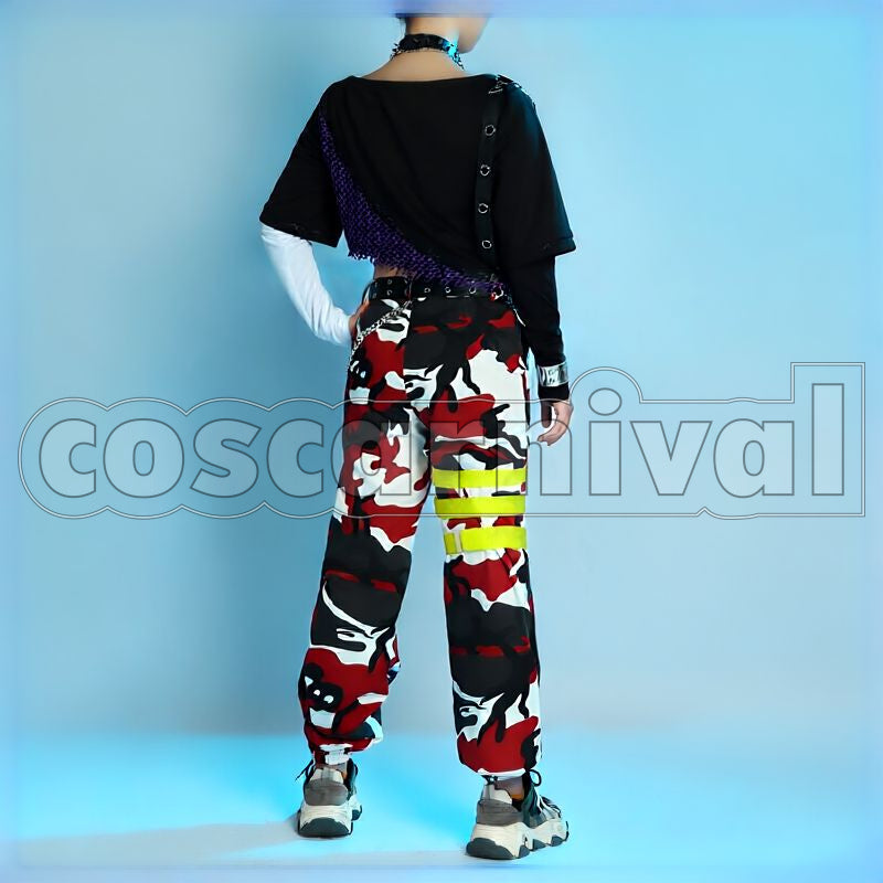 Koga Oogami Band BB Cosplay cosplay costume from Ensemble Stars!!, back view