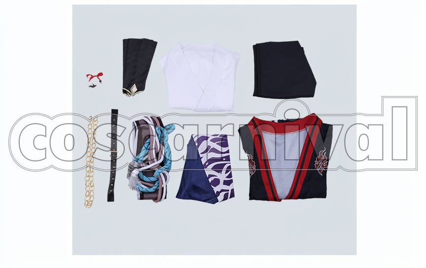 Koga Oogami Onibi Cosplay cosplay costume from Ensemble Stars!, set view