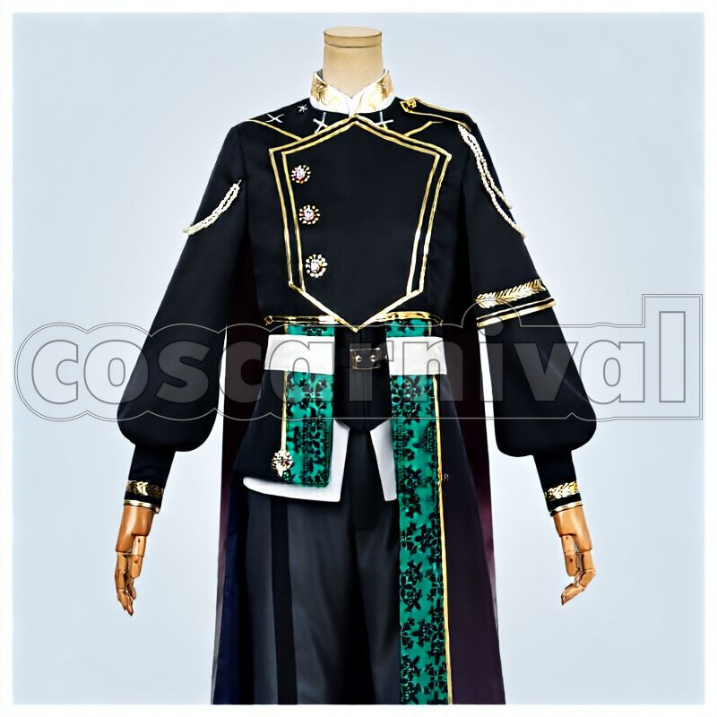 Kohaku Oukawa Noir Neige Cosplay cosplay costume from Ensemble Stars!, front view 1