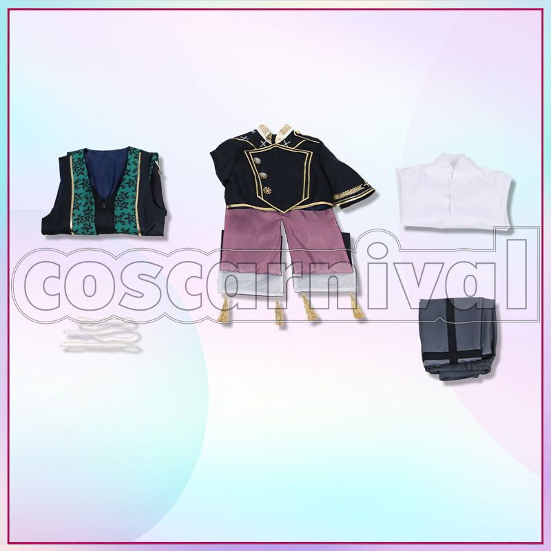 Kohaku Oukawa Noir Neige Cosplay cosplay costume from Ensemble Stars!, set view