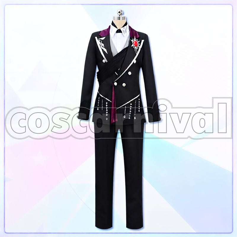Kuro Kiryu Secret Jewellers Cosplay cosplay costume from Ensemble Stars!!, front view 2
