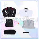 Kuro Kiryu Secret Jewellers Cosplay cosplay costume from Ensemble Stars!!, set view