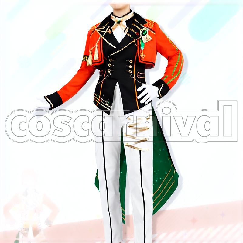Leo Feature Scout Leo Tsukinaga Cosplay cosplay costume from Ensemble Stars!!, front view 3