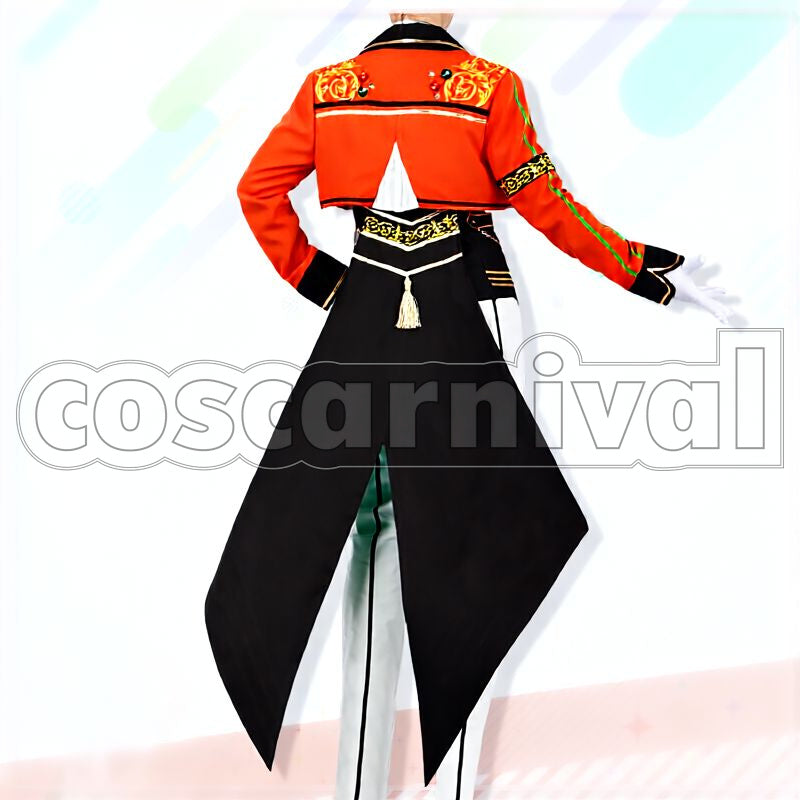 Leo Feature Scout Leo Tsukinaga Cosplay cosplay costume from Ensemble Stars!!, back view