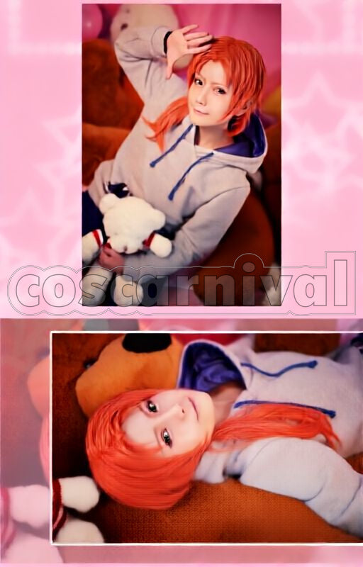 Leo Tsukinaga Teddy Bear Cosplay cosplay costume from Ensemble Stars!, front view 2