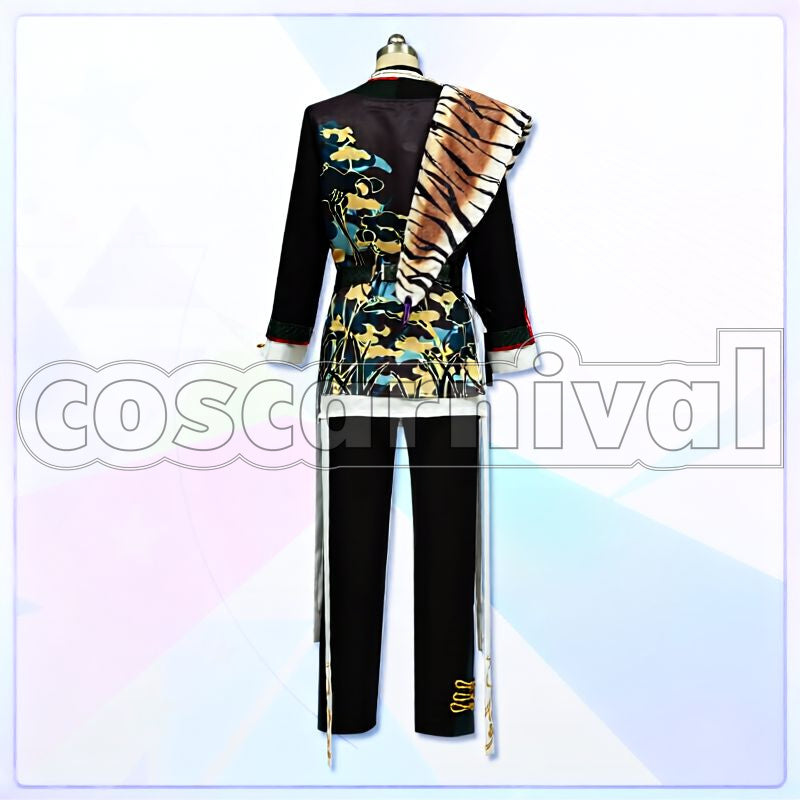 Leo Tsukinaga Tiger of Indomitability Cosplay cosplay costume from Ensemble Stars!!, back view