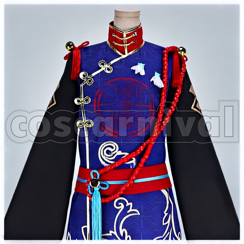 Lots of Monsters☆Sweet Halloween Chiaki Morisawa Horror Jiangshi Cosplay cosplay costume from Ensemble Stars!, detail-1