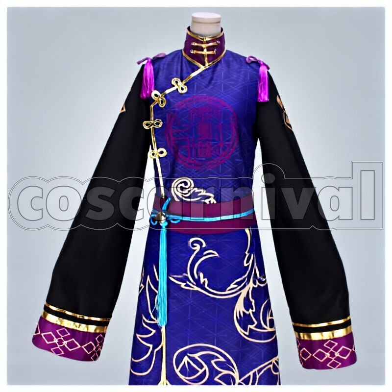 Lots of Monsters☆Sweet Halloween Tetora Nagumo Horror Jiangshi Cosplay cosplay costume from Ensemble Stars!, front view