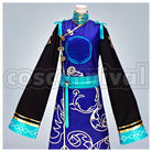 Lots of Monsters☆Sweet Halloween Kanata Shinkai Horror Jiangshi Cosplay cosplay costume from Ensemble Stars!, front view 1