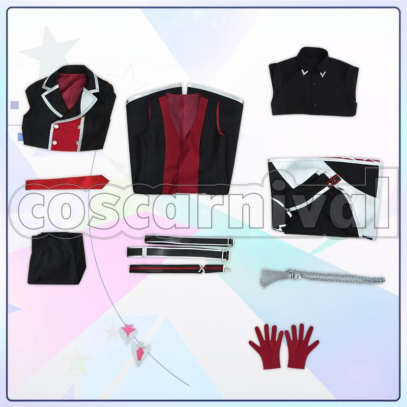 Mao Isara Attack! SOLO VS GAME Cosplay cosplay costume from Ensemble Stars!!, set view