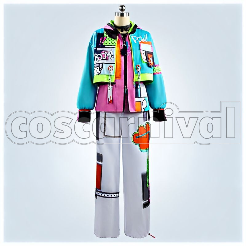 Mao Isara Manga Club Cosplay cosplay costume from Ensemble Stars!!, front view 1