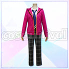 Mao Isara Yumenosaki Academy School Uniform Necktie 3-Color Set Cosplay cosplay costume from Ensemble Stars!, color set 5014 front view 4