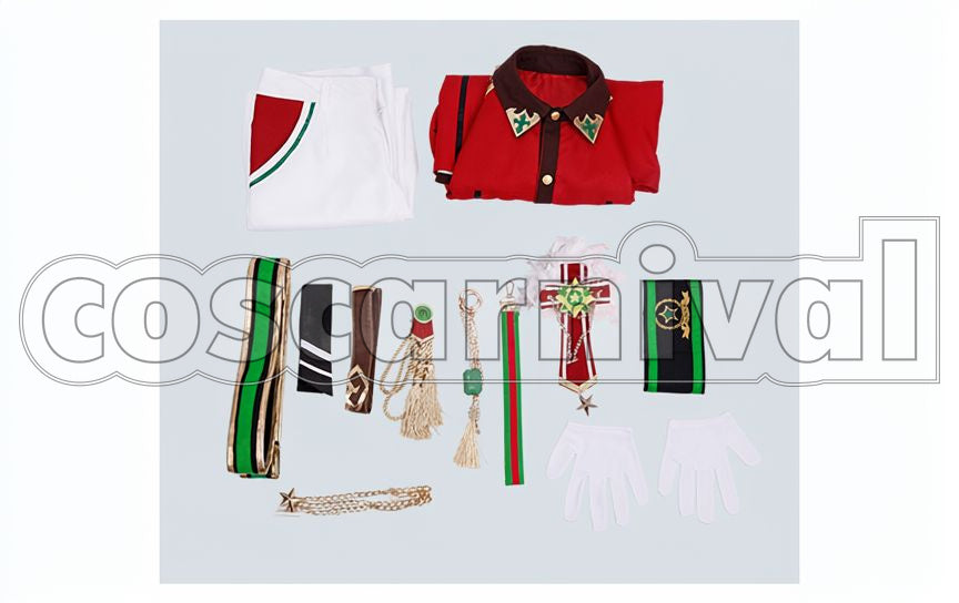 Midori Takamine Marble Heartfelt Chocolat Festival Cosplay cosplay costume from Ensemble Stars!, set view