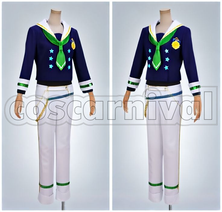 Midori Takamine Voyage! Early Spring Cruising Live Cosplay cosplay costume from Ensemble Stars!, front view 2