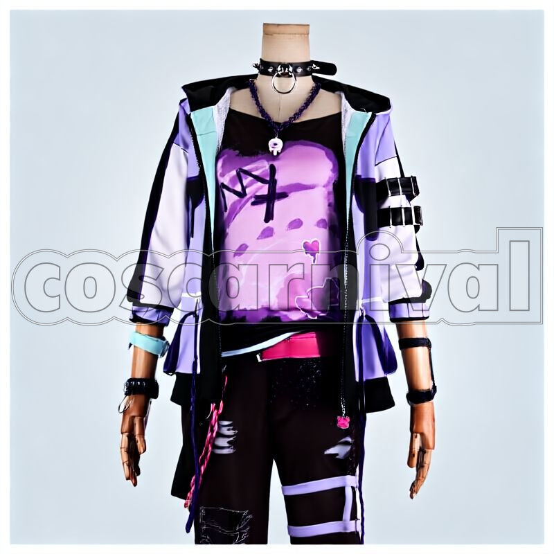 Mika Kagehira Poison À La Mode Cosplay cosplay costume from Ensemble Stars!, front view 2