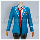 Mitsuru Tenma Yumenosaki Academy School Uniform Necktie 3-Color Set Cosplay cosplay costume from Ensemble Stars!, color set 5004 front view 1