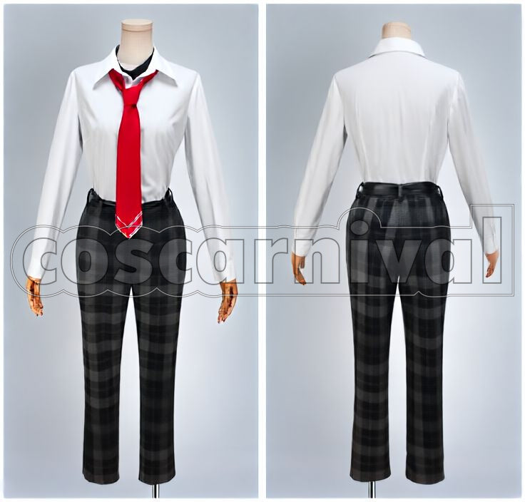 Mitsuru Tenma Yumenosaki Academy School Uniform Necktie 3-Color Set Cosplay cosplay costume from Ensemble Stars!, color set 5007 detail view 2