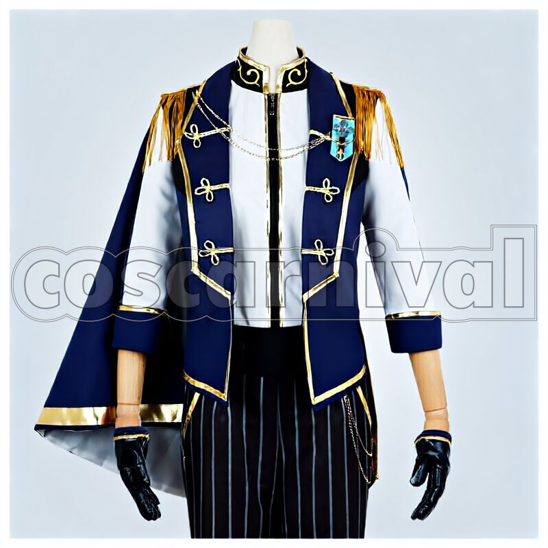 Music Knights Arashi Narukami Cosplay cosplay costume from Ensemble Stars!!, front view 1