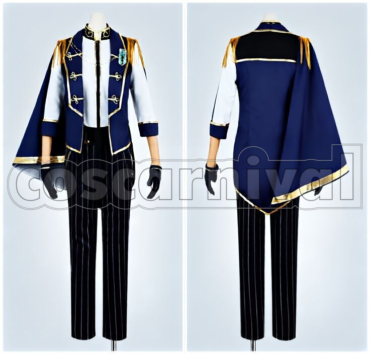 Music Knights Arashi Narukami Cosplay cosplay costume from Ensemble Stars!!, detail 1 view 1