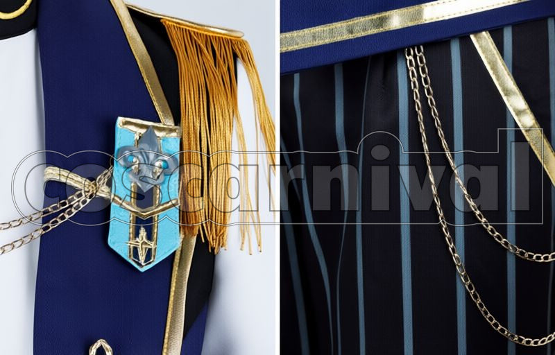 Music Knights Arashi Narukami Cosplay cosplay costume from Ensemble Stars!!, detail 1 view 2