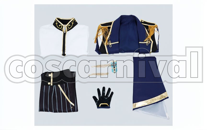 Music Knights Izumi Sena Cosplay cosplay costume from Ensemble Stars!!, set view