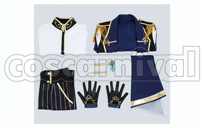 Music Knights Tsukasa Suou Cosplay cosplay costume from Ensemble Stars!!, set view
