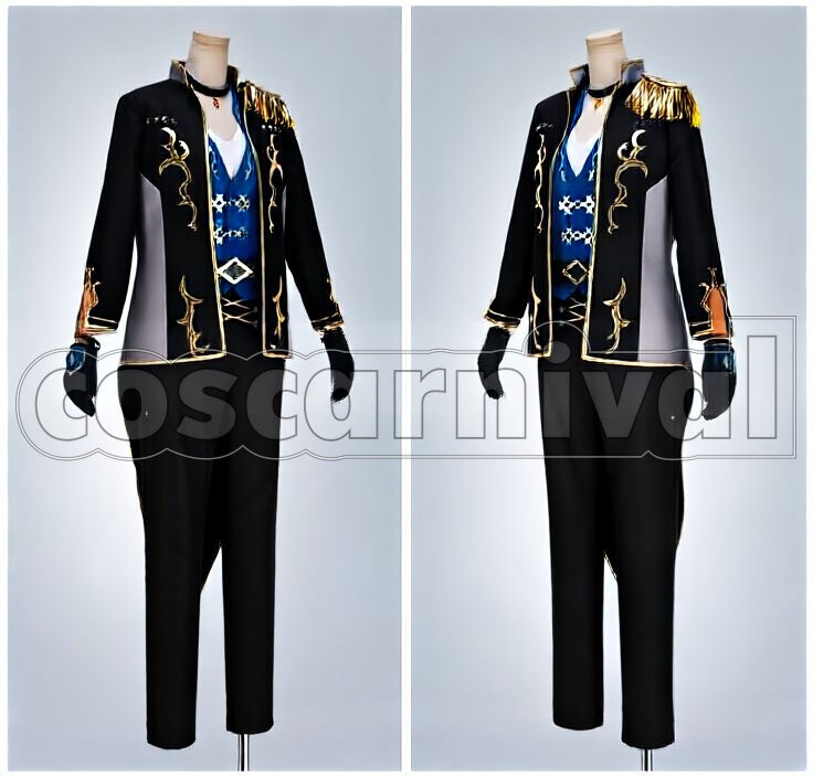 Nagisa Ran Kiseki☆Winter Live Showdown Cosplay cosplay costume from Ensemble Stars!, front view 6