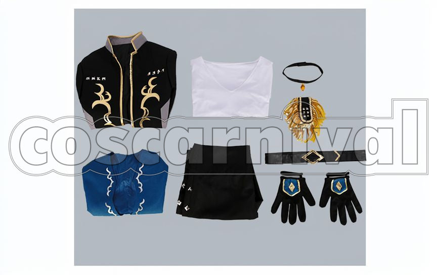 Nagisa Ran Kiseki☆Winter Live Showdown Cosplay cosplay costume from Ensemble Stars!, set view