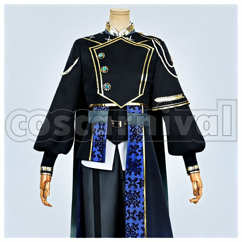 Nagisa Ran, Mayoi Ayase Noir Neige Cosplay cosplay costume from Ensemble Stars!, front view 1