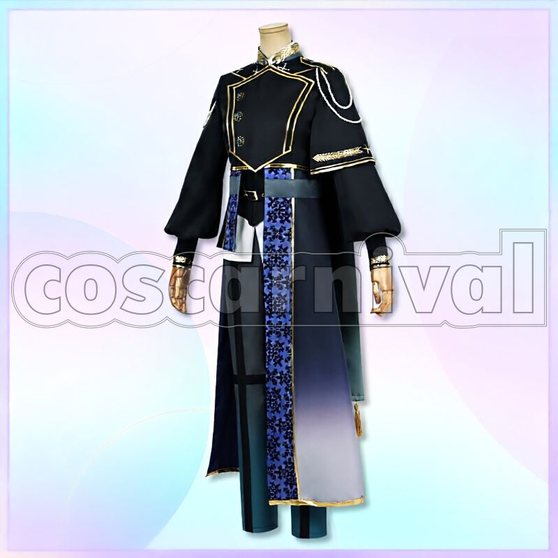 Nagisa Ran, Mayoi Ayase Noir Neige Cosplay cosplay costume from Ensemble Stars!, front view 3