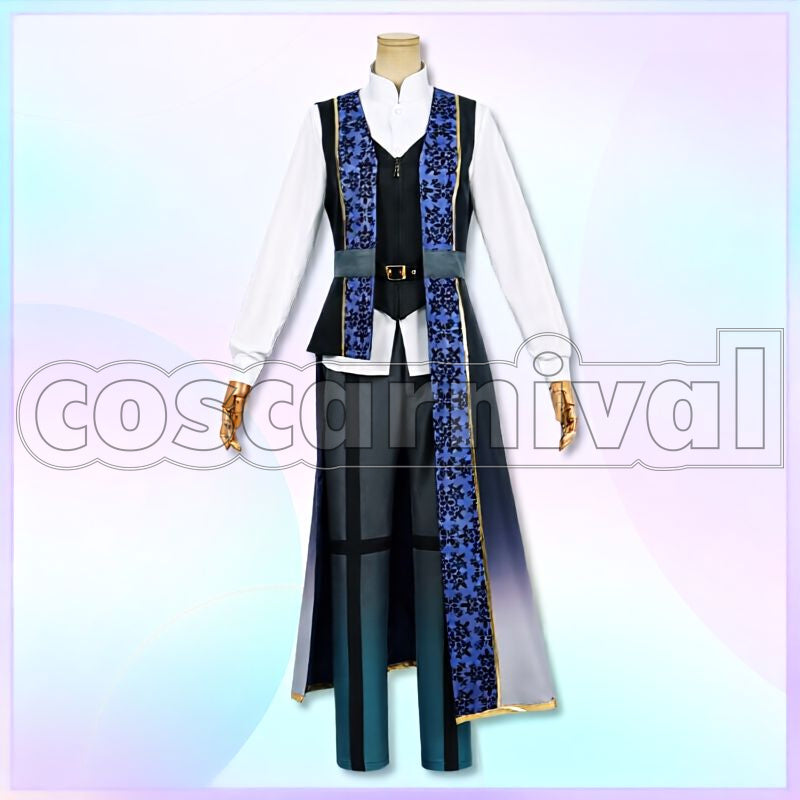 Nagisa Ran, Mayoi Ayase Noir Neige Cosplay cosplay costume from Ensemble Stars!, front view 5