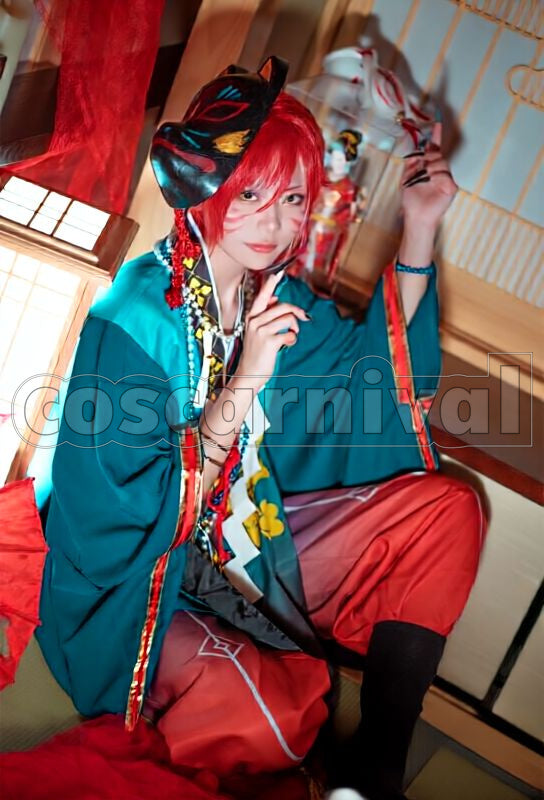 Natsume Sakasaki Terror! Tamayori's Haunted Dollhouse Cosplay cosplay costume from Ensemble Stars!, front view 1