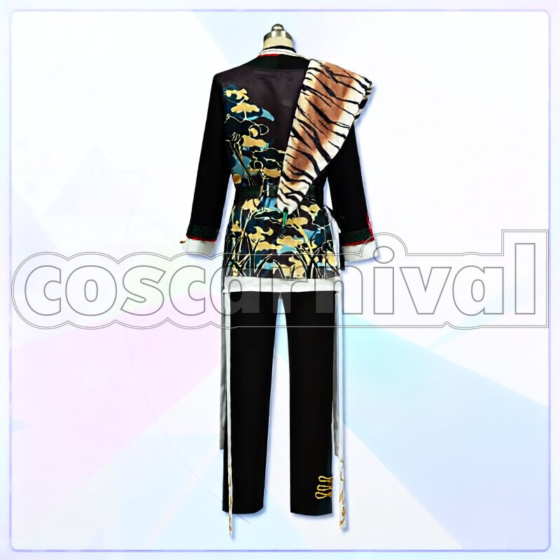 Natsume Sakasaki Tiger of Indomitability Cosplay cosplay costume from Ensemble Stars!!, back view