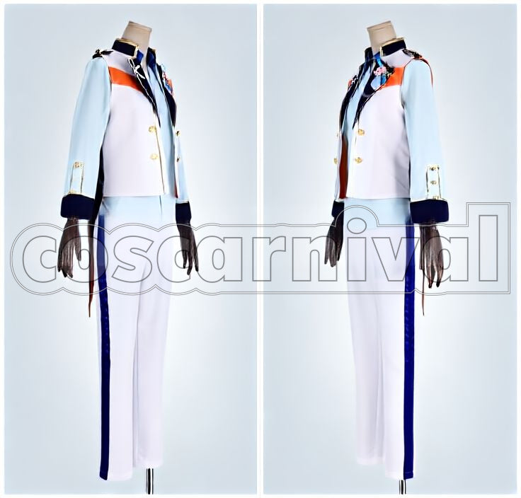 Ra*bits Mitsuru Tenma 4th Anniversary Class Scout Cosplay cosplay costume from Ensemble Stars!, side view