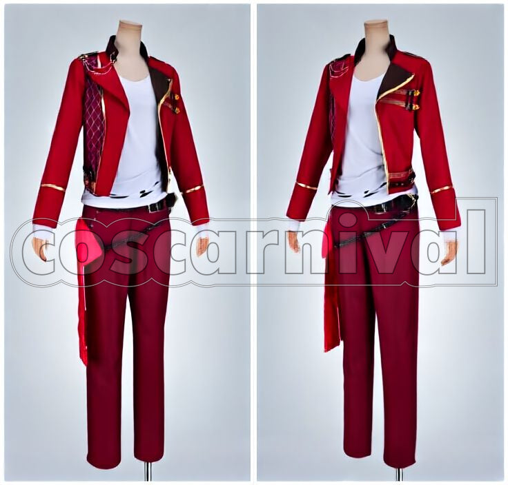 Rei Sakuma, Koga Oogami Decorate Crimson Chocolat Festival Cosplay cosplay costume from Ensemble Stars!, front view 2