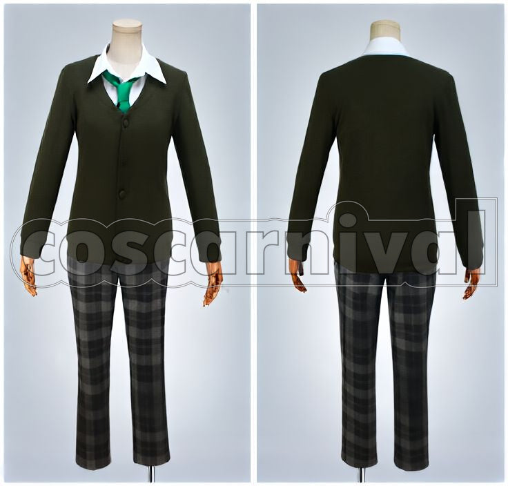 Rei Sakuma Yumenosaki Academy School Uniform Necktie 3-Color Set Cosplay cosplay costume from Ensemble Stars!, color set 5041 detail view 2