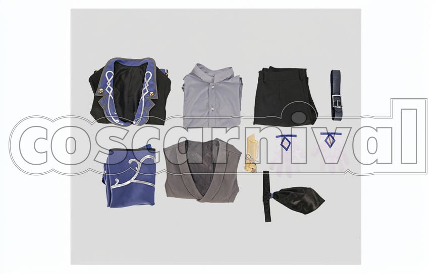 Reminiscence＊Monochrome Checkmate Arashi Narukami, Ritsu Sakuma, Madara Mikejima Cosplay cosplay costume from Ensemble Stars!, set view