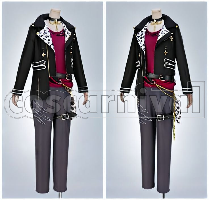 Reminiscence＊The Crossroads of Each One Koga Oogami Cosplay cosplay costume from Ensemble Stars!, front view 2